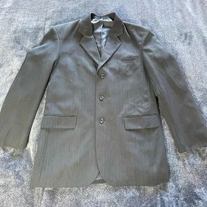 Gianni Veroni Gray 3 Button Suit Jacket 40L 33W